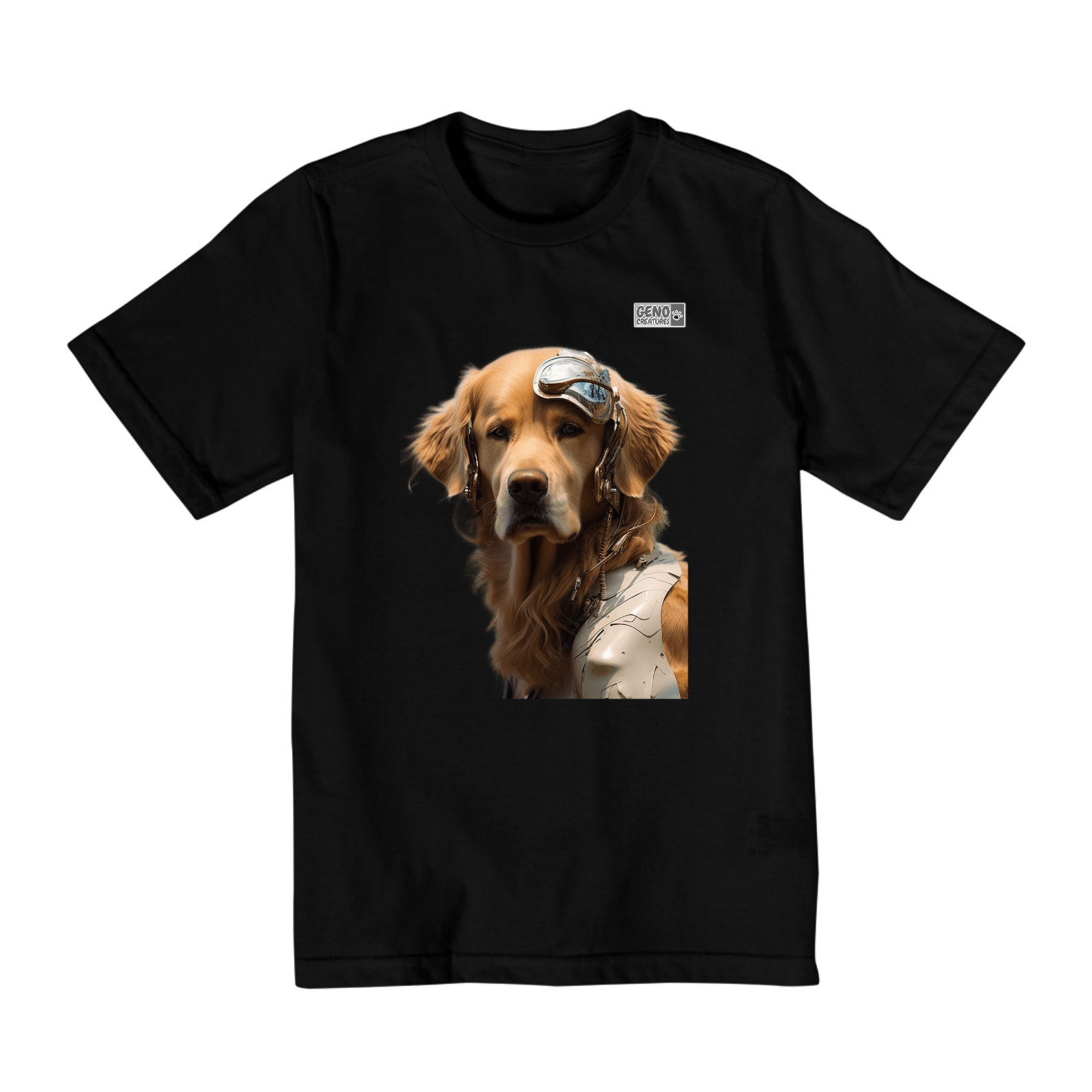 Camisa Infantil (10 a 14) - Golden Retriever