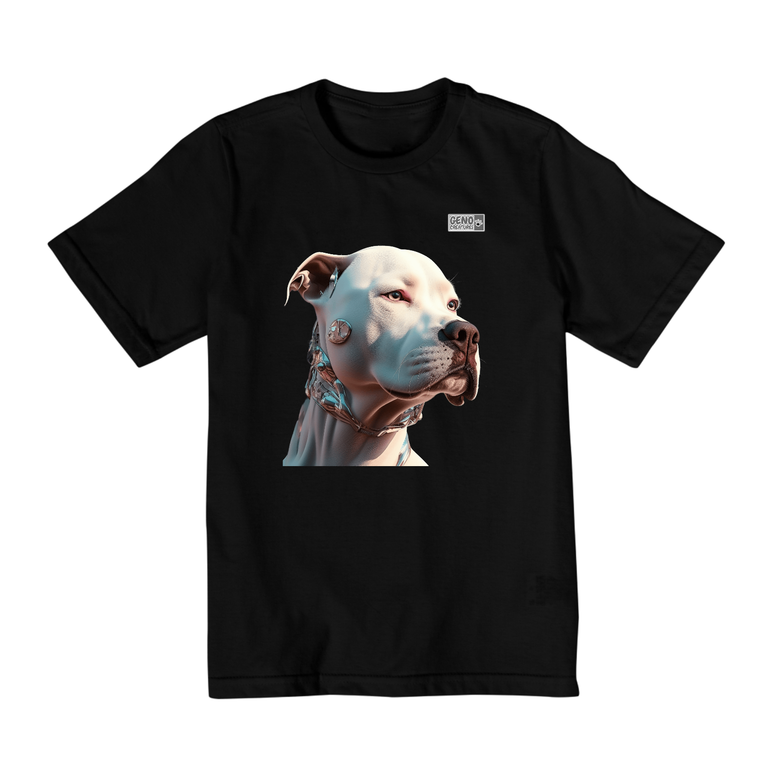 Camisa Infantil (10 a 14) - Cachorro Dogo Argentino