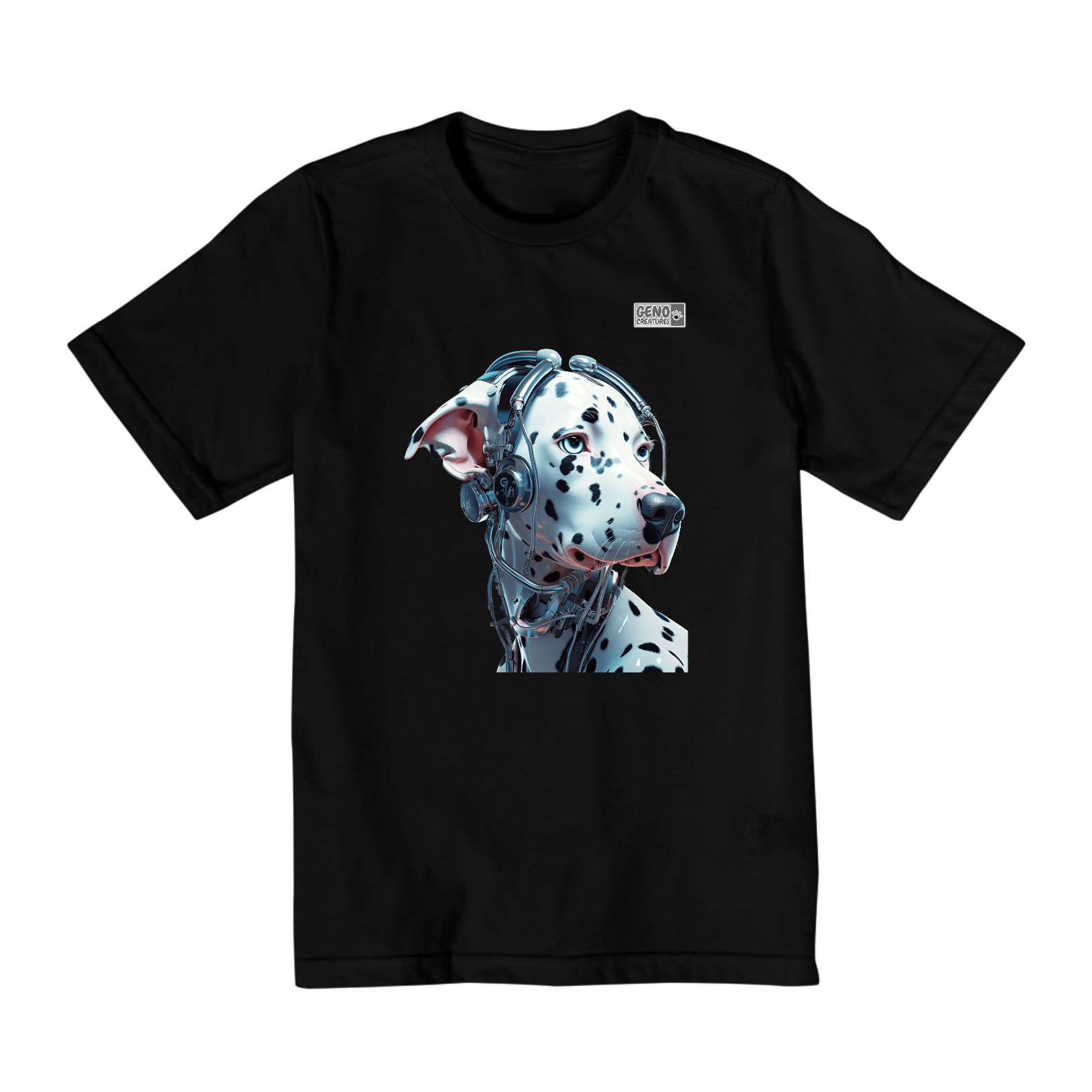 Camisa Infantil (10 a 14) - Cachorro Dálmata 