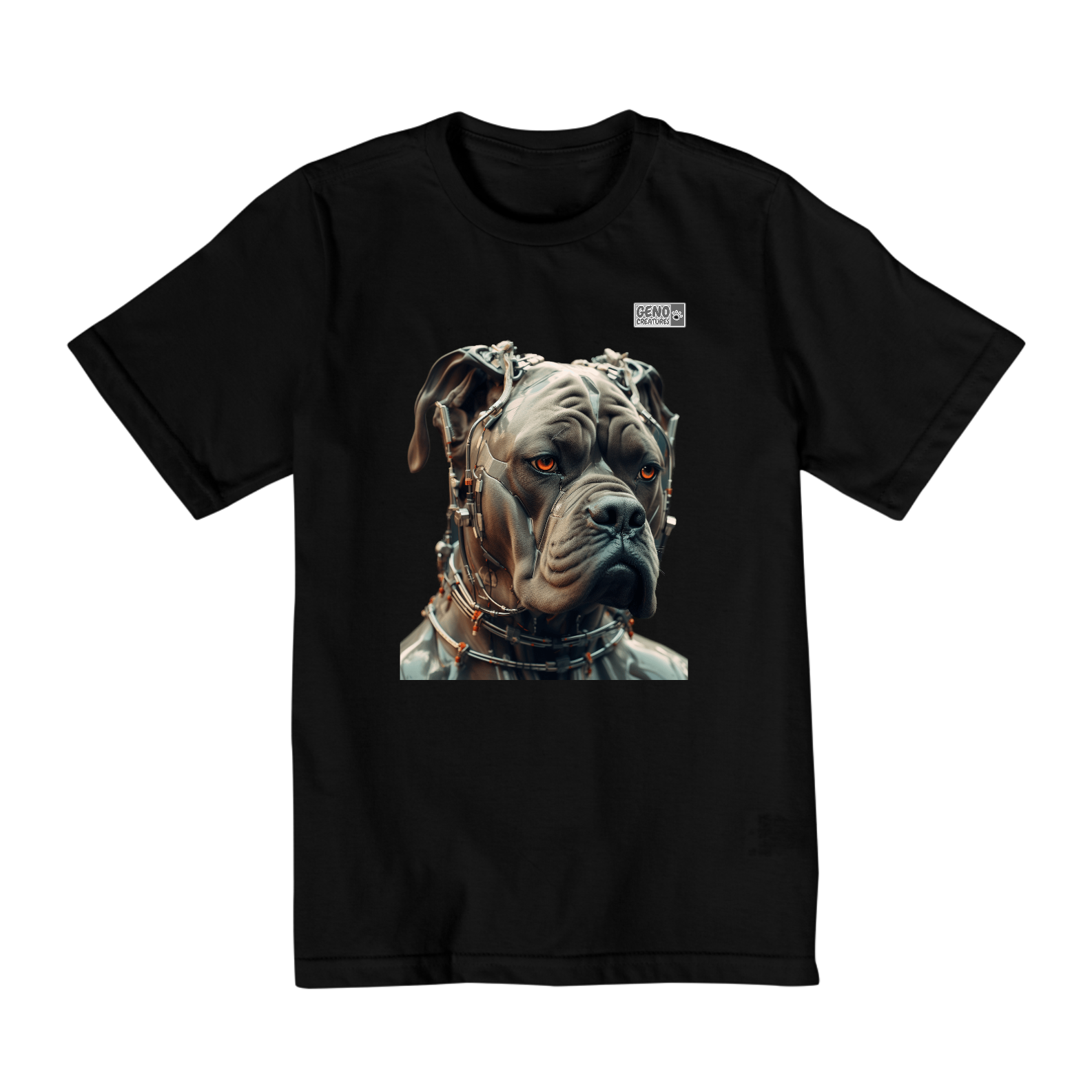 Camisa Infantil (10 a 14) -  Cachorro Cane Corso