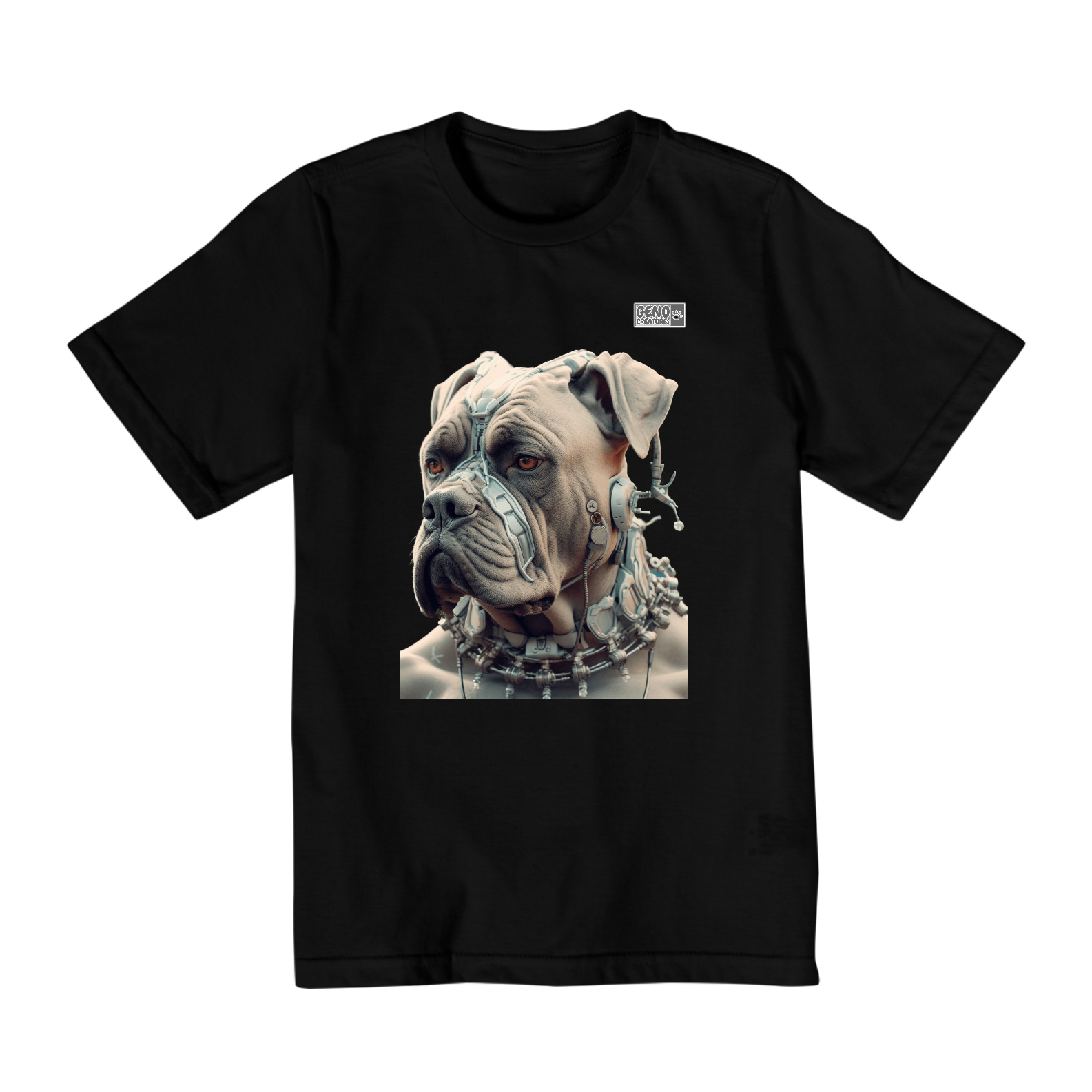 Camisa Infantil (10 a 14) -  Cachorro Cane Corso