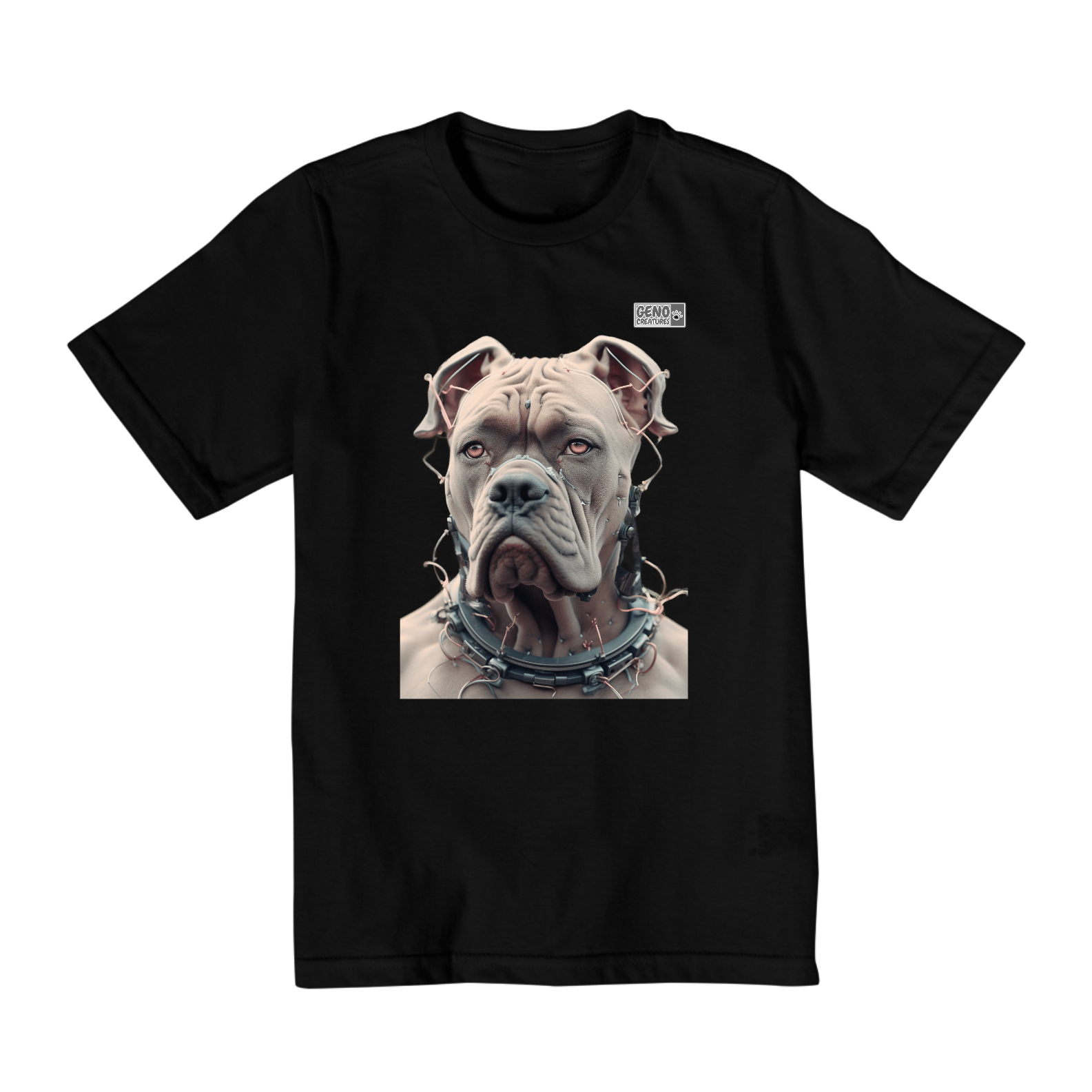 Camisa Infantil (10 a 14) -  Cachorro Cane Corso