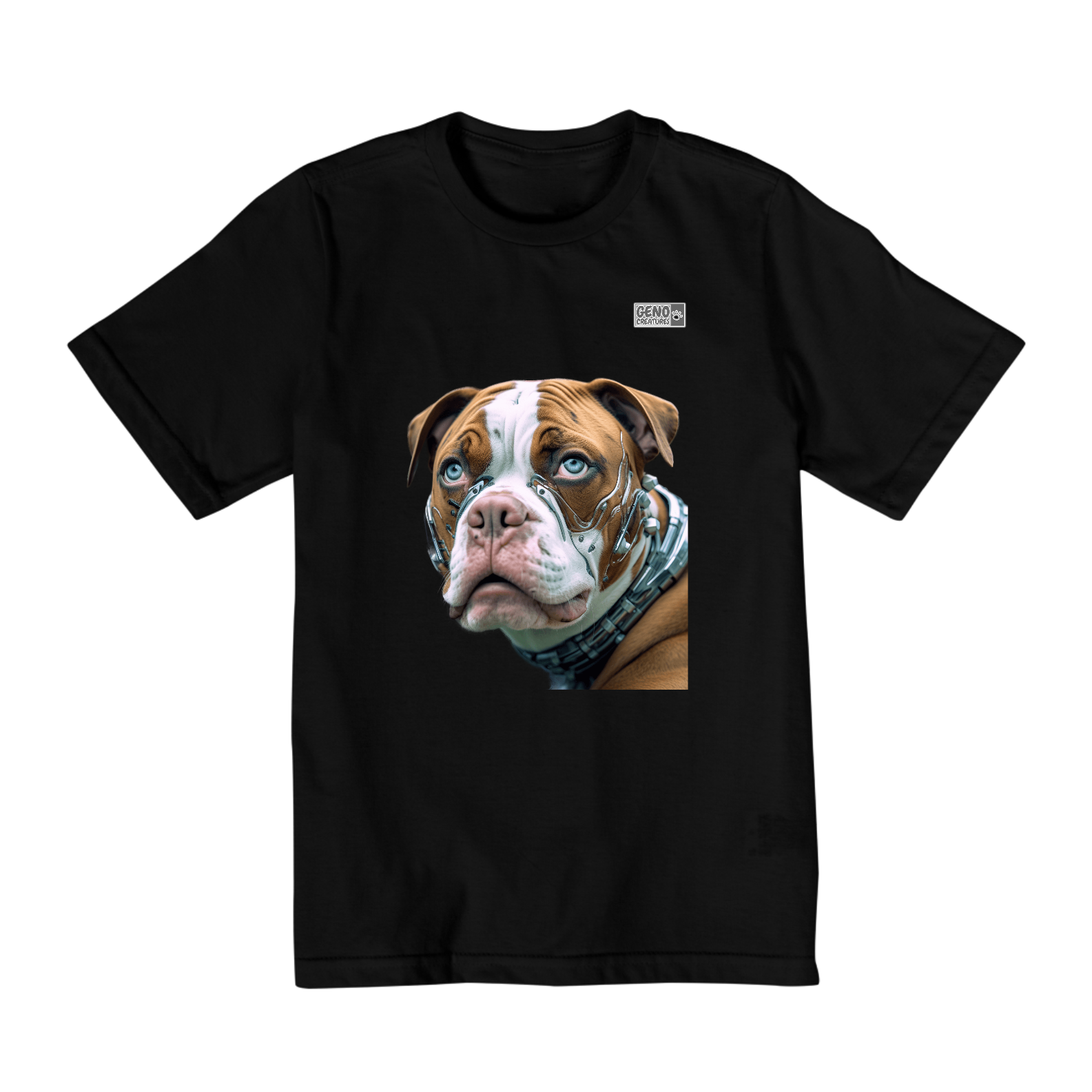 Camisa Infantil (10 a 14)  - Cachorro Campeiro Bulldog