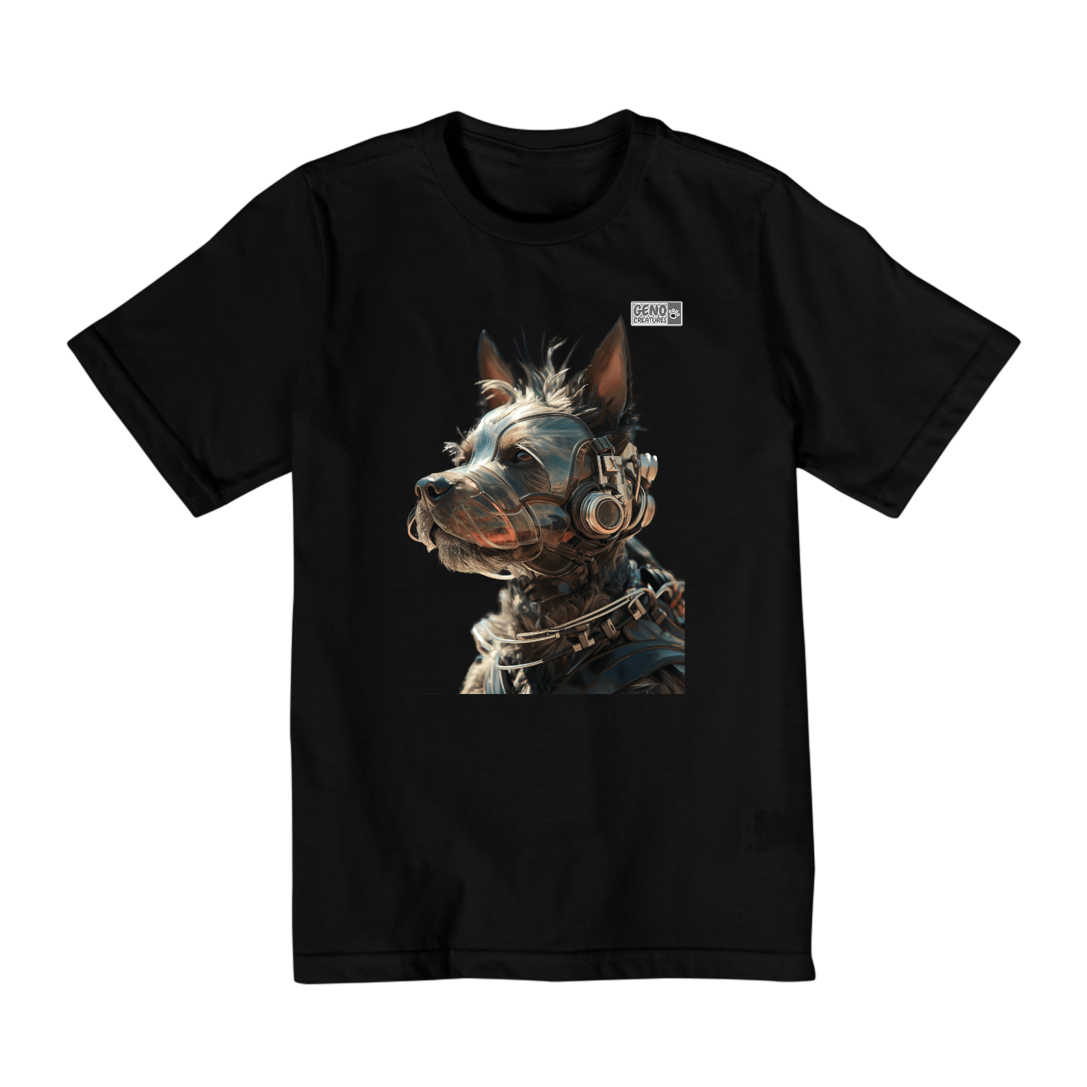 Camisa Infantil (10 a 14) - Cachorro Cairn Terrier