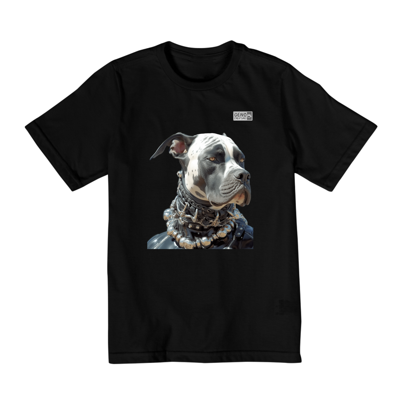 Camisa Infantil (10 a 14) - Cachorro Bully Kutta