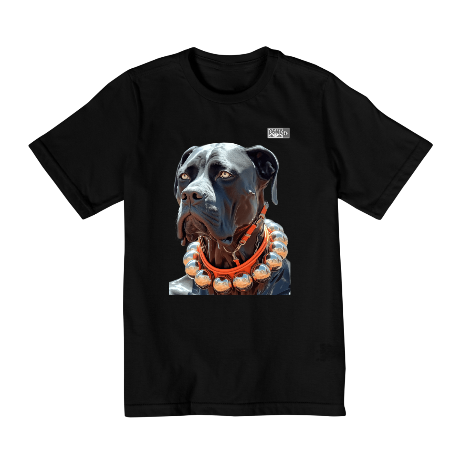 Camisa Infantil (10 a 14) - Cachorro Bully Kutta