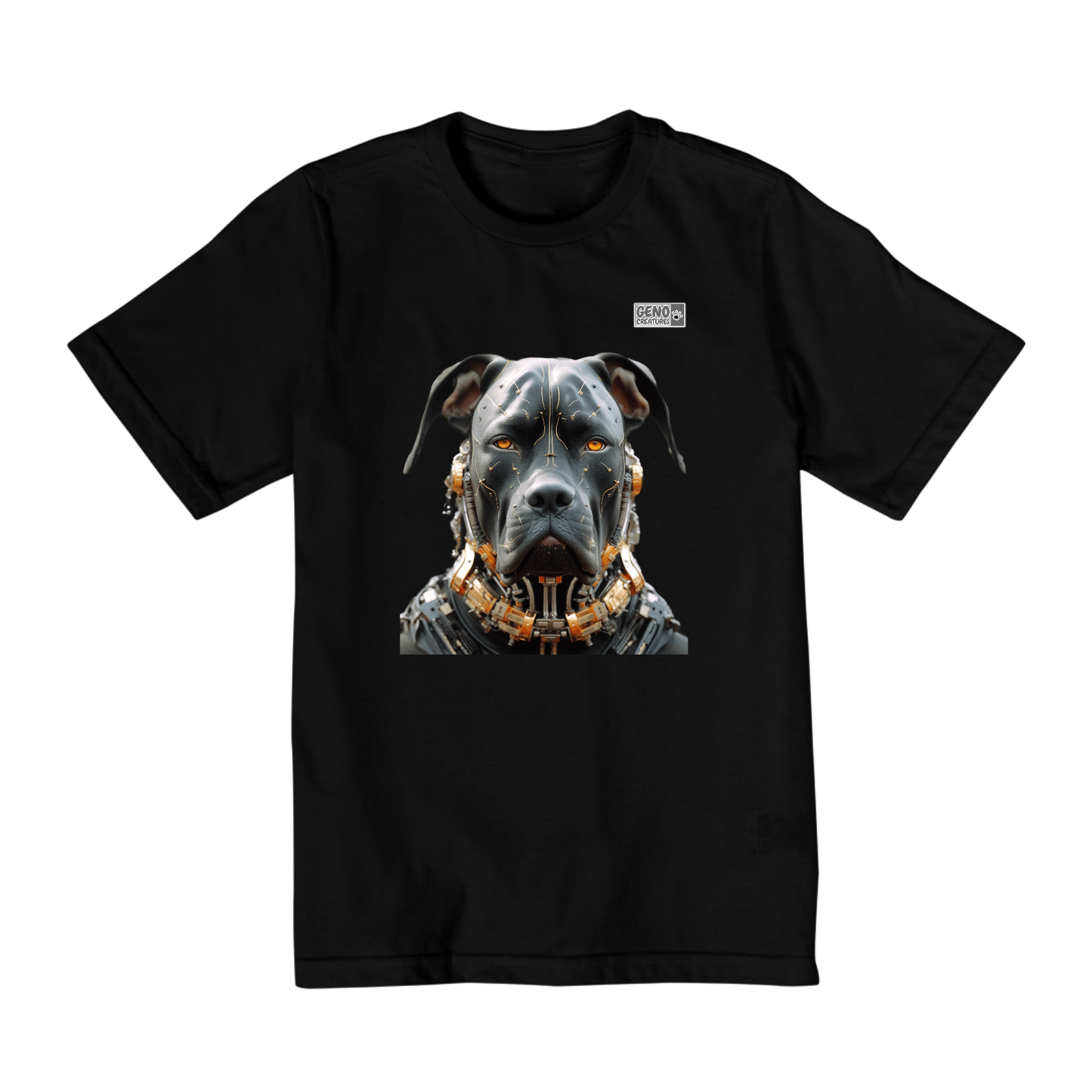 Camisa Infantil (10 a 14) - Cachorro Bully Kutta