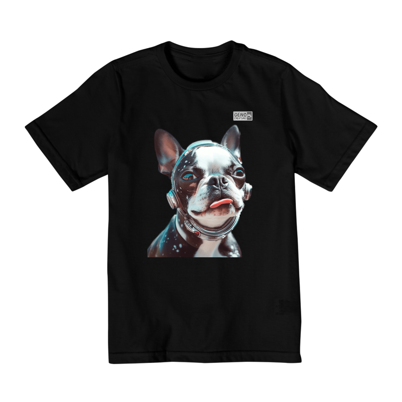 Camisa Infantil (10 a 14) - Boston Terrier