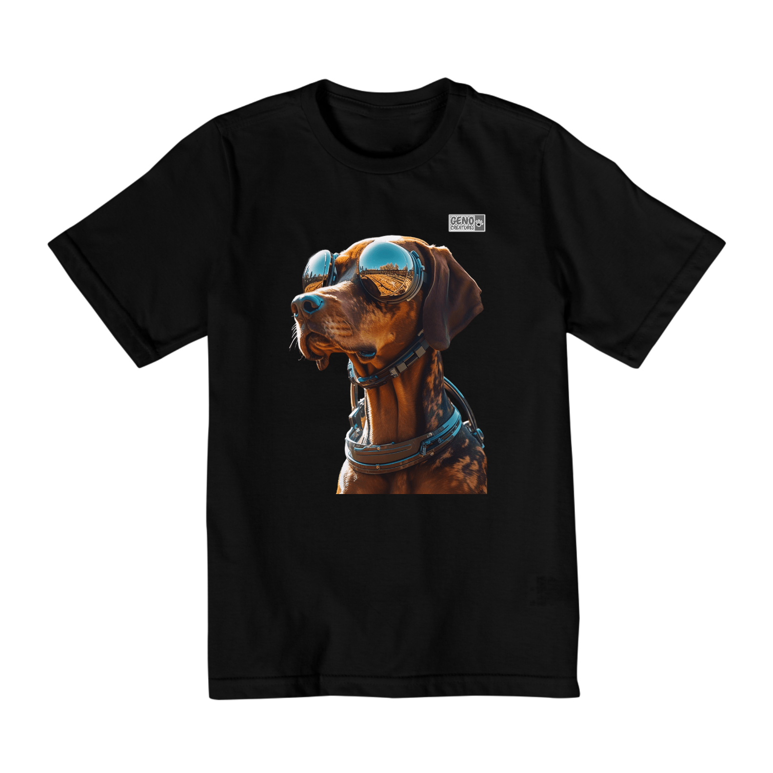 Camisa Infantil (10 a 14) -  Cachorro Bavarian Mountain Hound