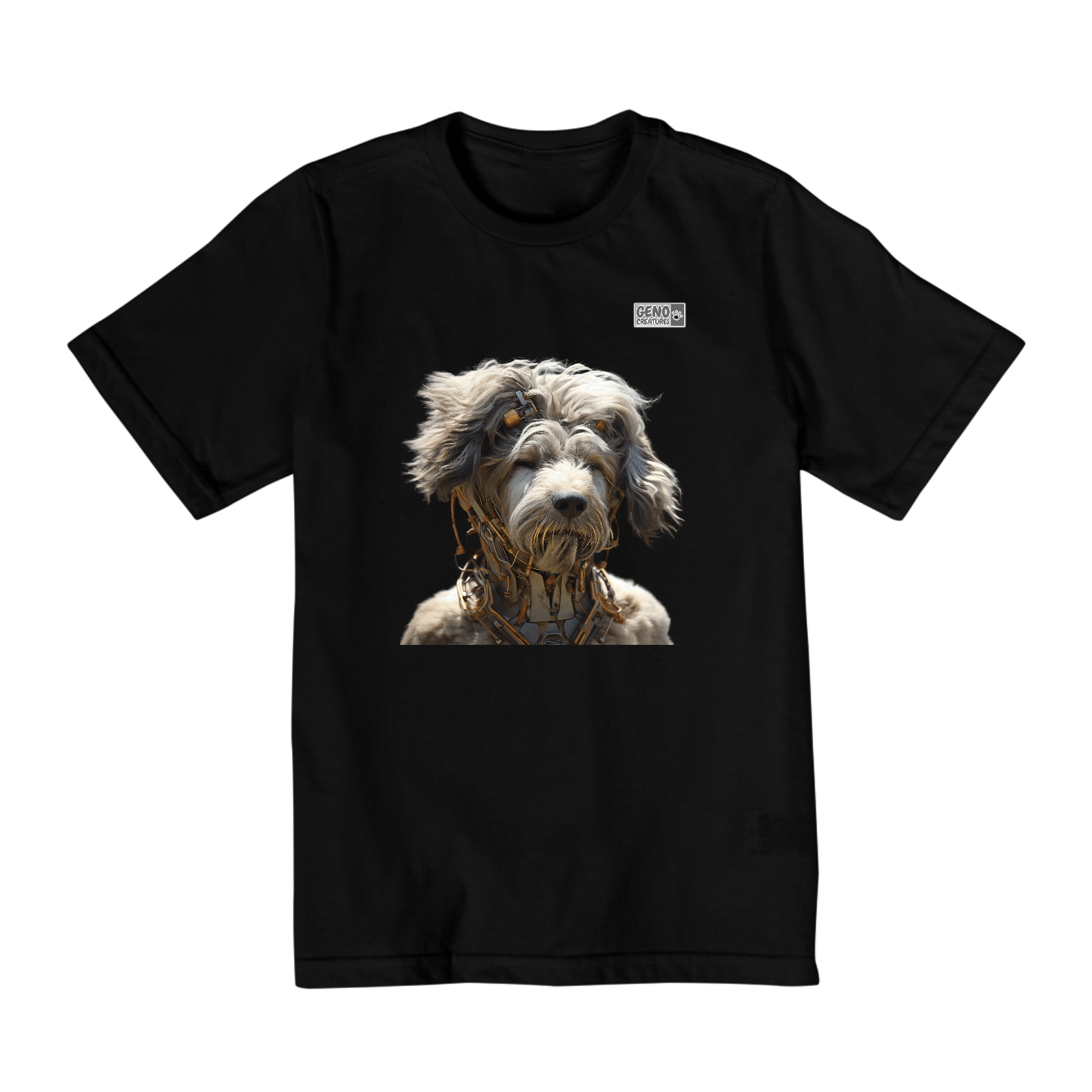 Camisa Infantil (10 a 14) -  Cachorro Bavarian Mountain Hound