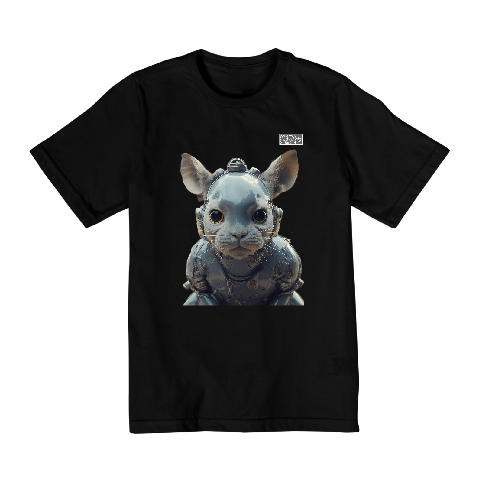 Camisa Quality Infantil (2 a 8) - Cachorro Chinchila