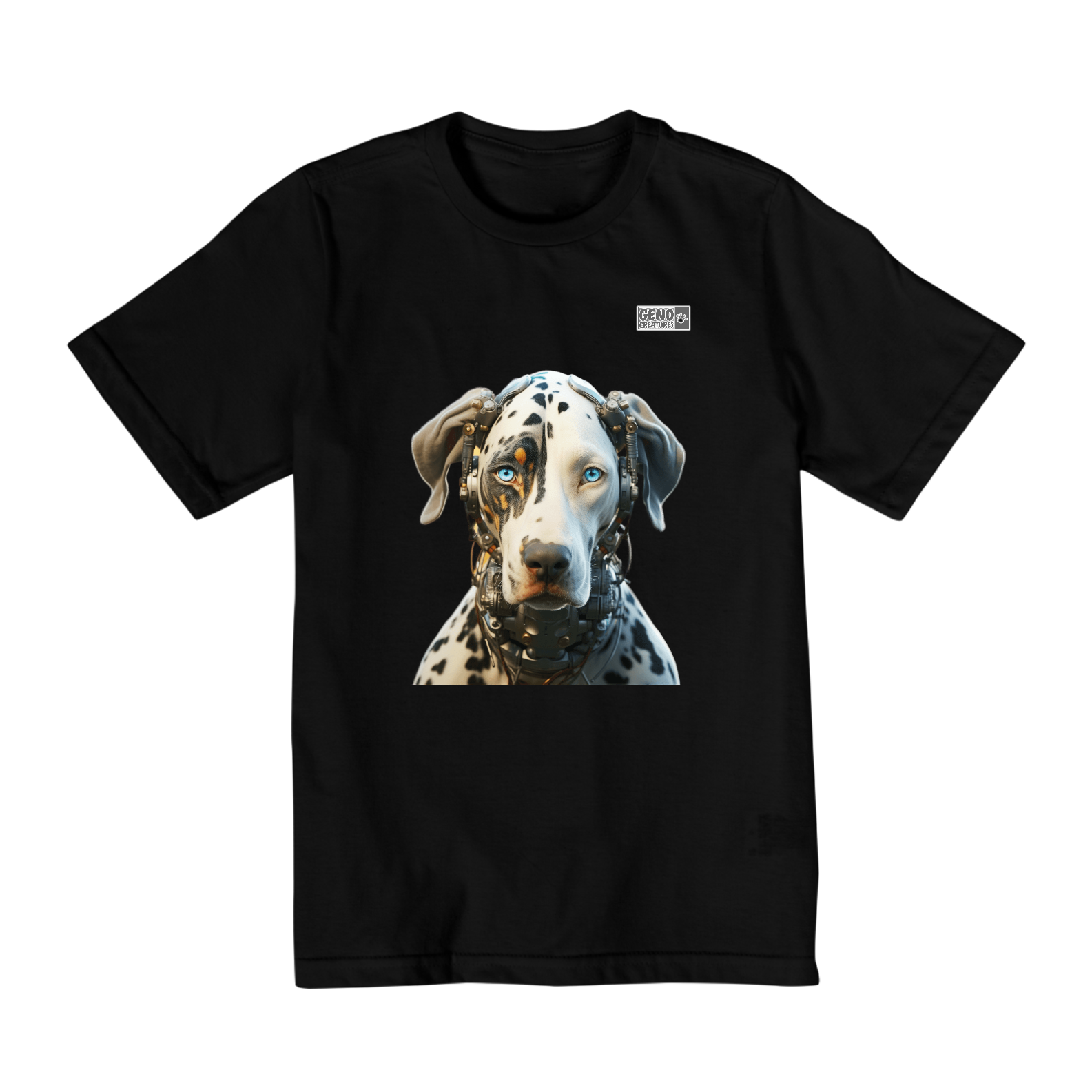 Camisa Quality Infantil (2 a 8) - Cachorro Catahoula Leopard