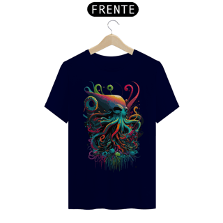 Nome do produto CRAZY OCTOPUS - Camiseta Personalizada com Estampa Alucinante