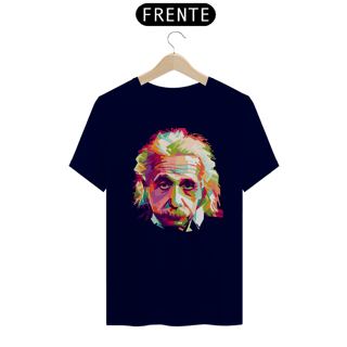 Nome do produto EINSTEIN POP ART - Camiseta Personalizada com Estampa Geek