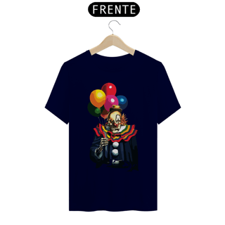 Nome do produto PALHAÇO-CAVEIRA - Camiseta Personalizada com Estampa Geek