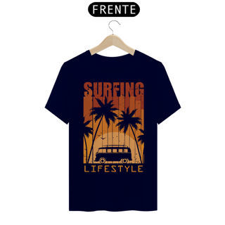 Nome do produto SURFING LIFE STYLE - Camiseta Personalizada com Estampa de Surf