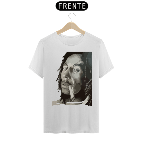 BOB MARLEY SMOCKING - Camiseta Personalizada com Estampa de Reggae