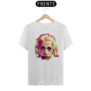 Nome do produto EINSTEIN POP ART - Camiseta Personalizada com Estampa Geek