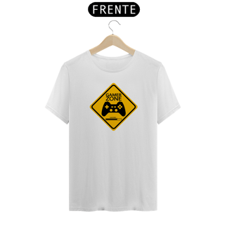 Nome do produto GAMER ZONE LOADING - Camiseta Personalizada com Estampa Geek