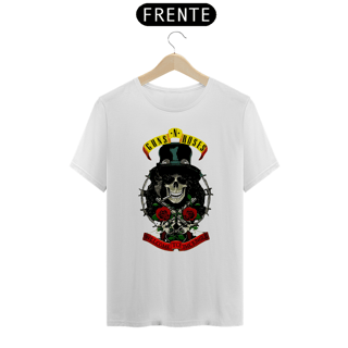 Nome do produto GUNS N'ROSES THE RING - Camiseta Personalizada com Estampa de Banda