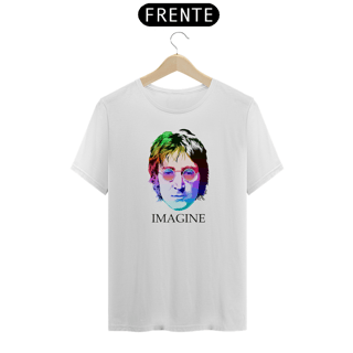 JOHN LENON IMAGINE - Camiseta Personalizada com Estampa de Rock