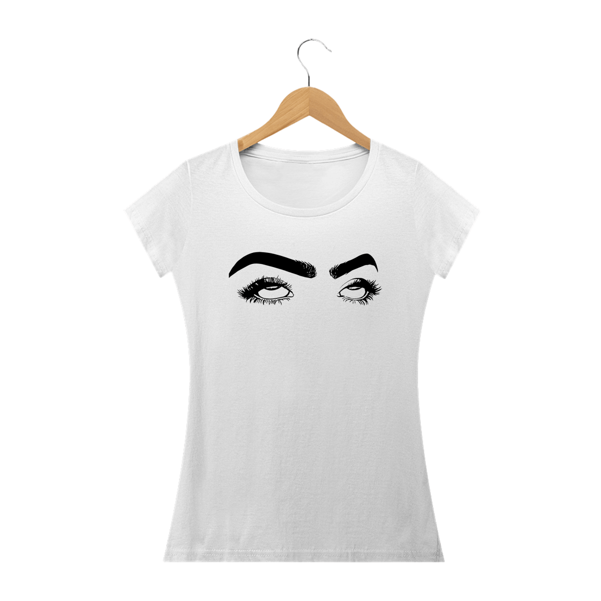 Nome do produto: SEM PACIÊNCIA - Camiseta Feminina Personalizada com Estampa Pop Art