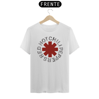 Nome do produto RED HOT CHILLI PEPPERS - Camiseta Personalizada com Estampa de Banda