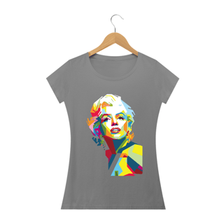 Nome do produto MARILYN MONROE MONDRIAN - Camiseta Personalizada com Pop Art