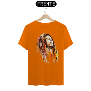 Nome do produto BOB MARLEY LOOKING - Camiseta Personalizada com Estampa de Bob Marley