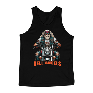 Nome do produto Camiseta Regata Personalizada  Estampa HELL ANGELS