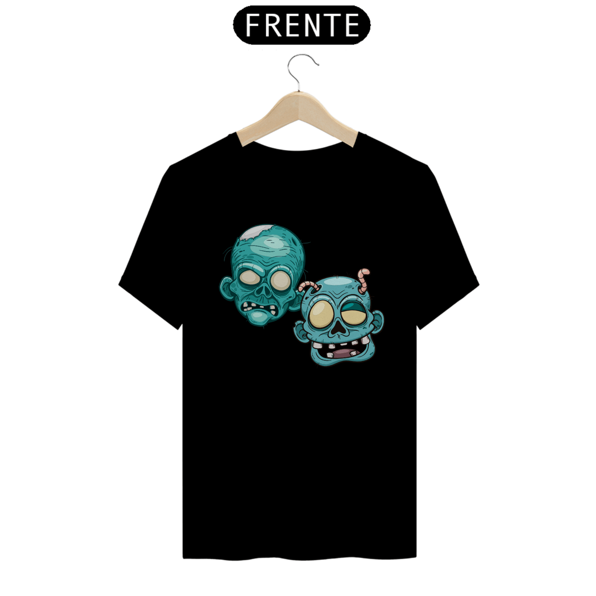 Nome do produto: Camiseta Personalizada Estampa ZOMBIE BROTHERS