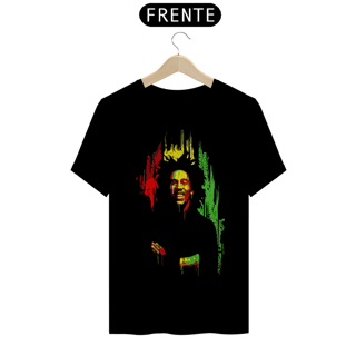 BOB MARLEY SPLASH - Camiseta Personalizada com Estampa de Banda
