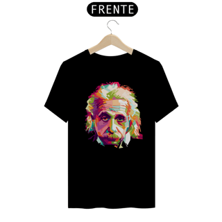 Nome do produto EINSTEIN POP ART - Camiseta Personalizada com Estampa Geek