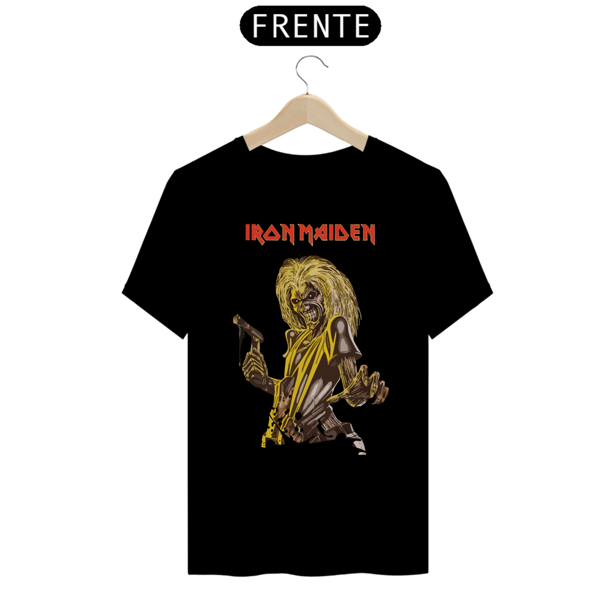 Nome do produto: IRON MAIDEN KILLERS - Camiseta Personalizada com Estampa de Banda