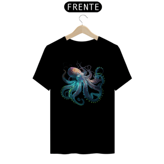 OCTOPUS NEON - Camiseta Personalizada com Estampa Alucinante