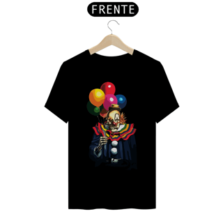 Nome do produto PALHAÇO-CAVEIRA - Camiseta Personalizada com Estampa Geek