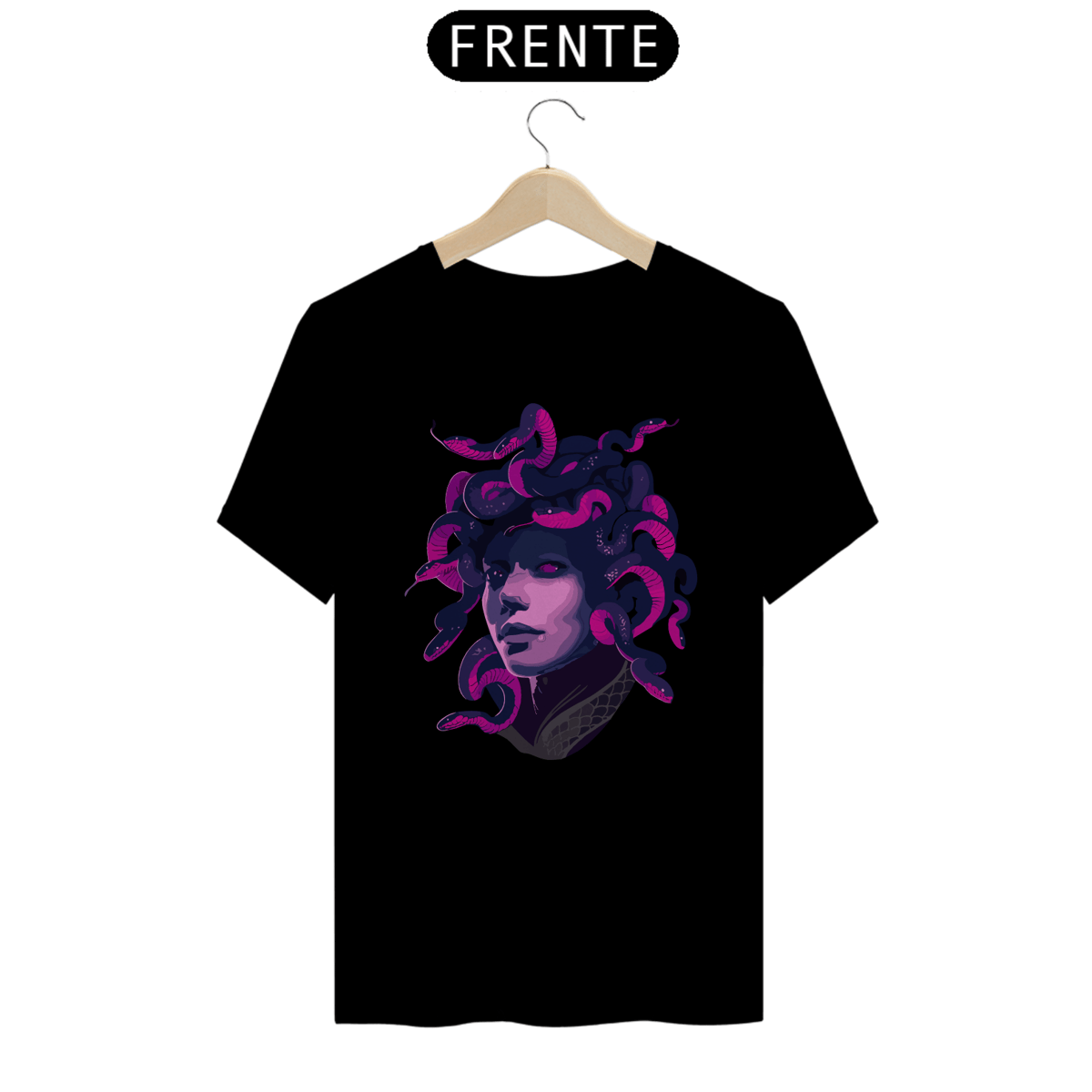 Nome do produto: PURPLE MEDUZA - Camiseta Personalizada com Estampa Alucinante