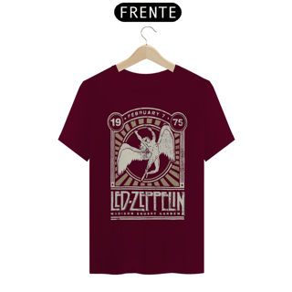 Nome do produto LED ZEPPELIN MADSON SQUARE 1975 - Camiseta Personalizada com Estampa de Banda