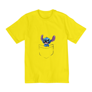 Nome do produto Camisa - QUALITY - Infantil - Stitch de Bolso