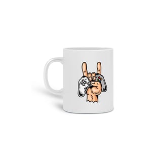 Nome do produto Caneca - Sob Controle do Rock