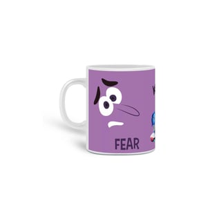 Nome do produto Caneca - Fear - Divertida Mente