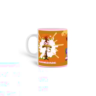 Nome do produto Caneca - Ansiedade - Divertida Mente