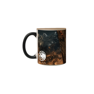 Nome do produto Caneca Mágica- Dragões Targaryen