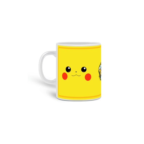 Caneca - BASIC - Pokemon - Pikachu