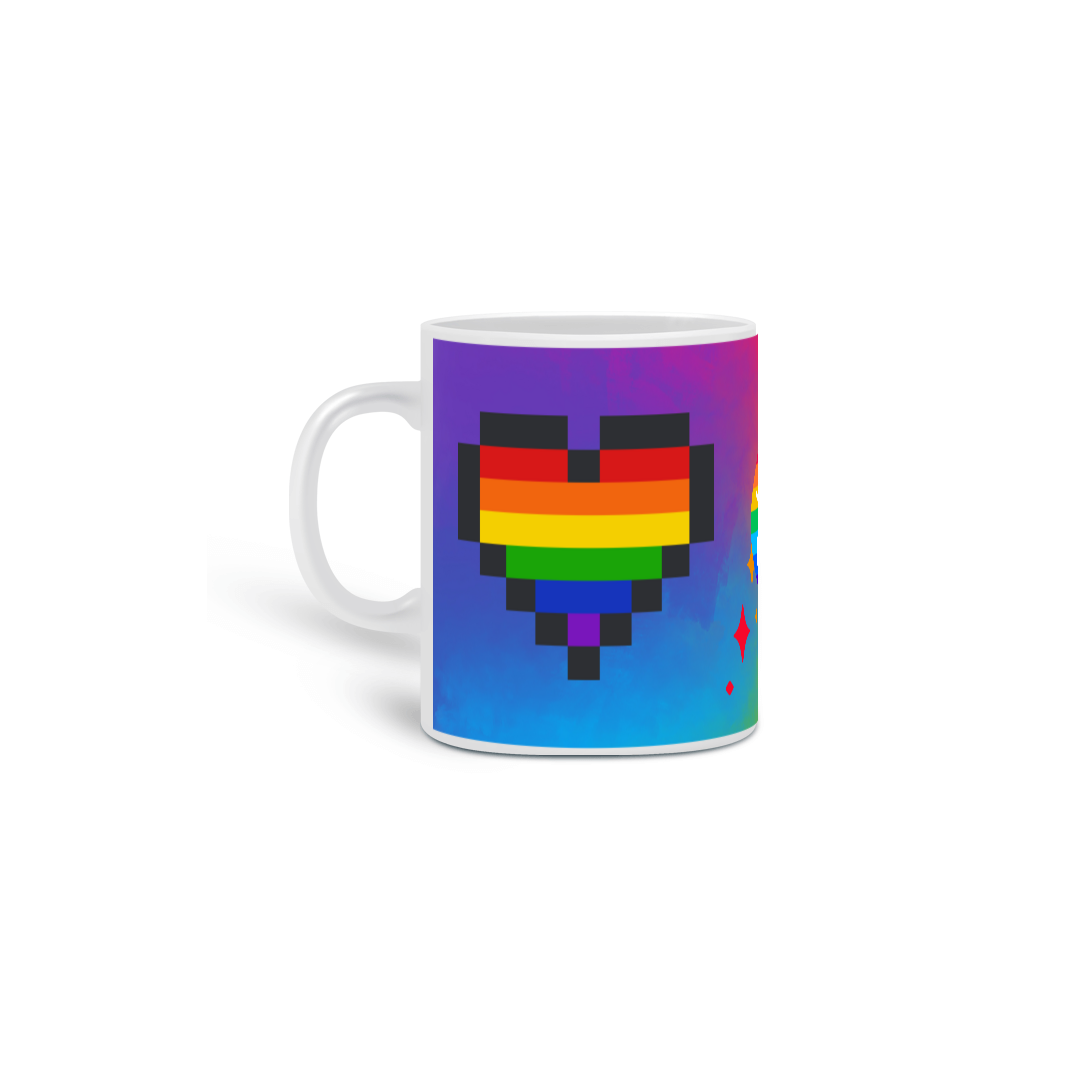 Nome do produto: Caneca - Pride - Just Love