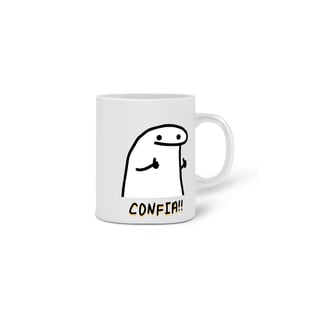 Nome do produto Caneca - Flork - CONFIA!
