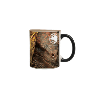 Nome do produto Caneca Mágica- Dragões Targaryen