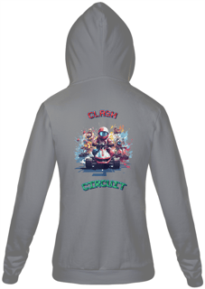 Nome do produto Moletom com Ziper Unissex Clash Circuit