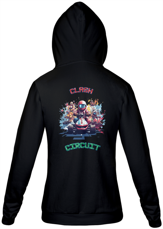 Moletom com Ziper Unissex Clash Circuit