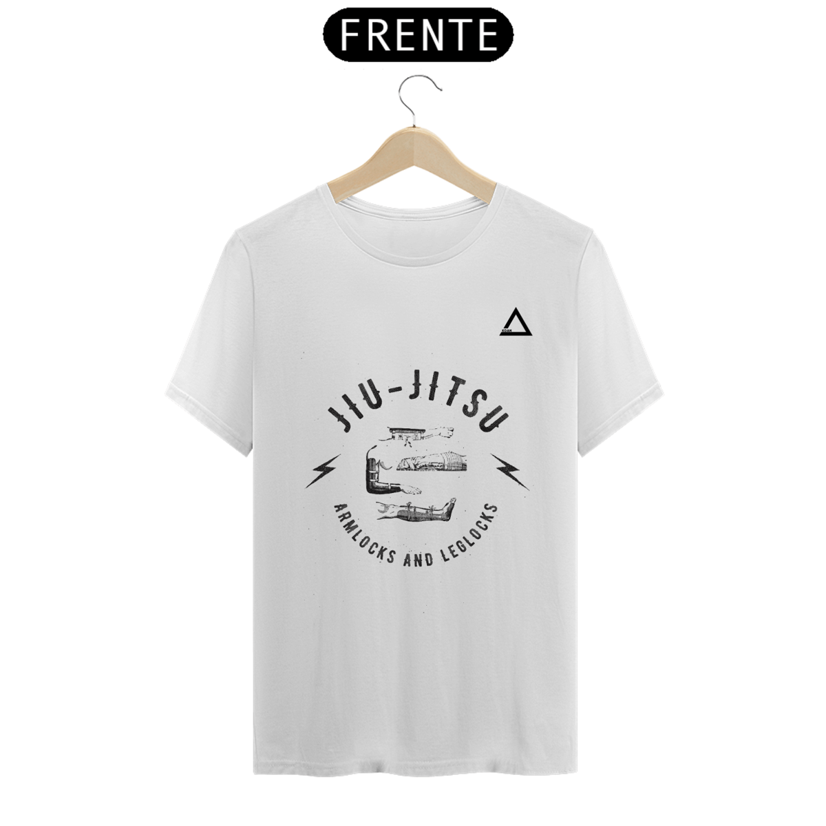 Nome do produto: Camiseta BJJ Armlock & Leglocks
